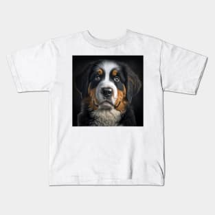 St. Bernard Portrait Kids T-Shirt